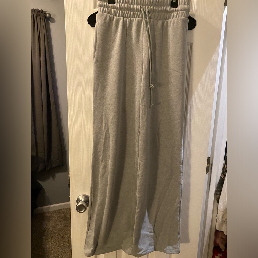 target wide leg sweatpants!